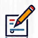 Pen and paper icon